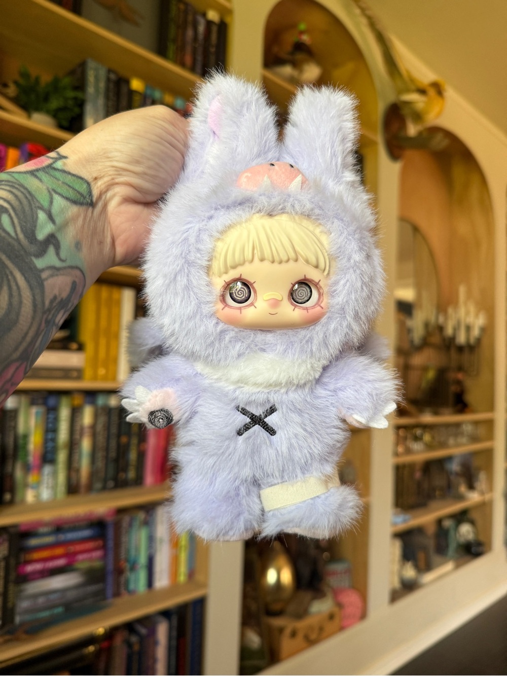 NIB maymei dark forest chase purple bat